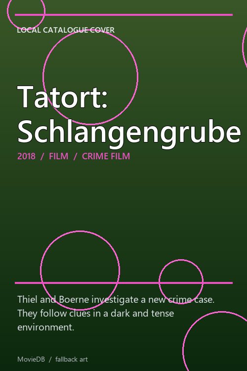 Tatort: Schlangengrube poster