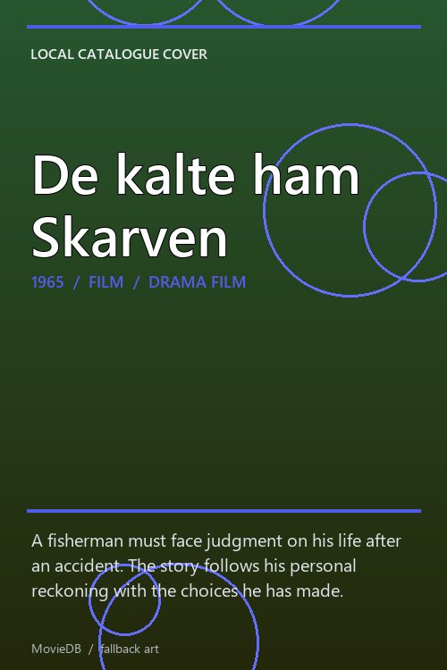 De kalte ham Skarven poster