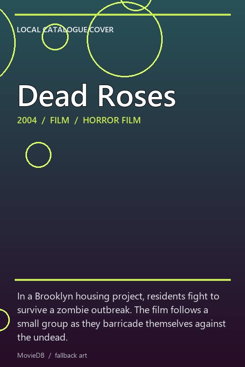 Dead Roses poster