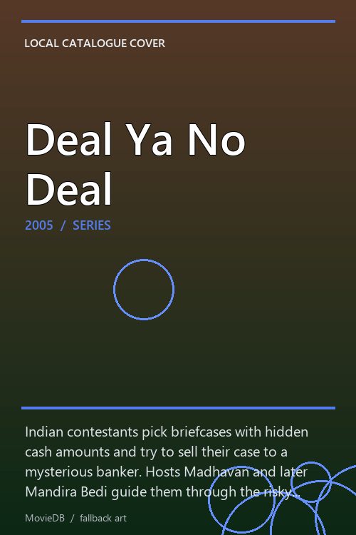Deal Ya No Deal poster
