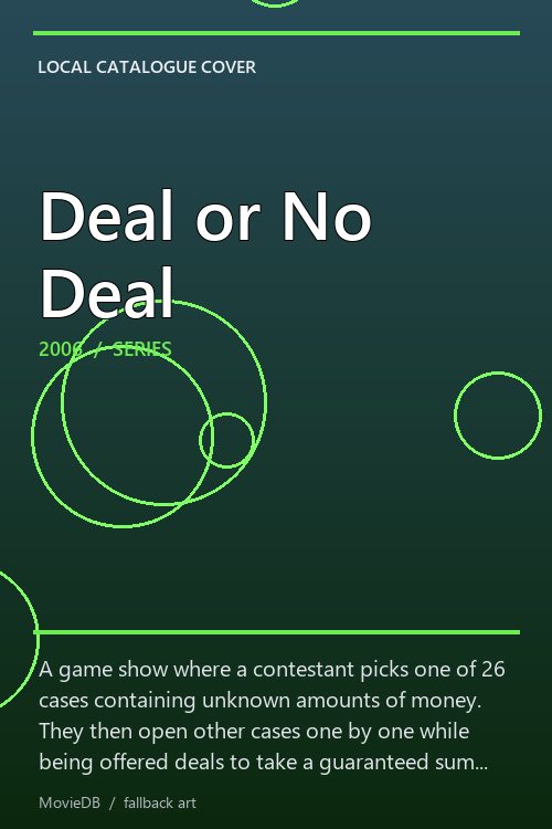 Deal or No Deal poster