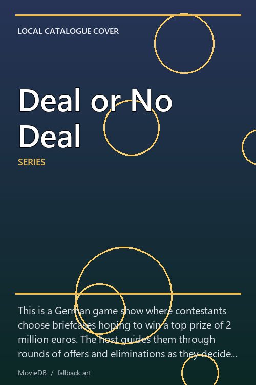 Deal or No Deal poster