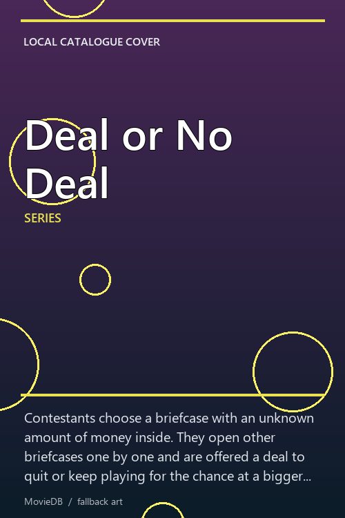 Deal or No Deal poster