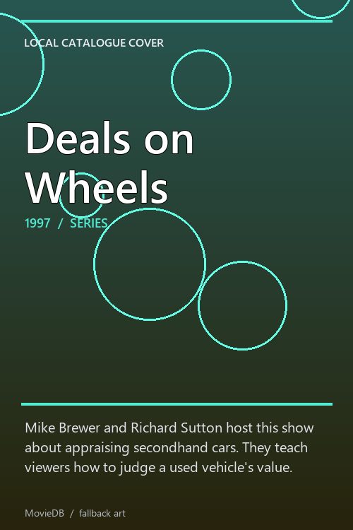 Deals on Wheels poster