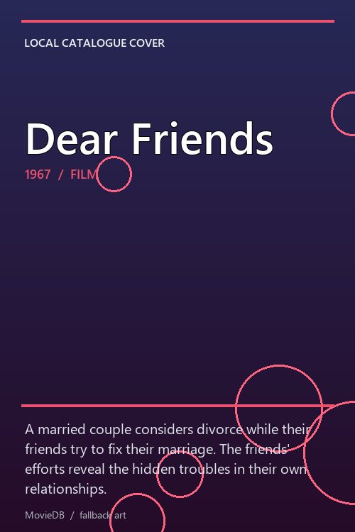 Dear Friends poster