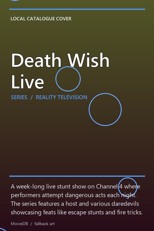 Death Wish Live poster