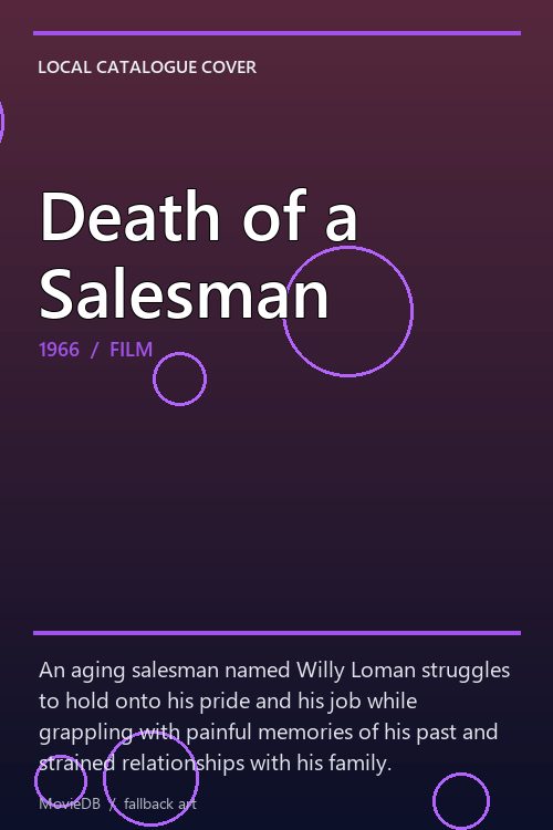 Death of a Salesman poster