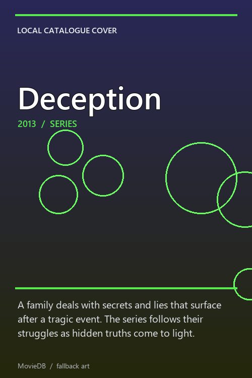 Deception poster