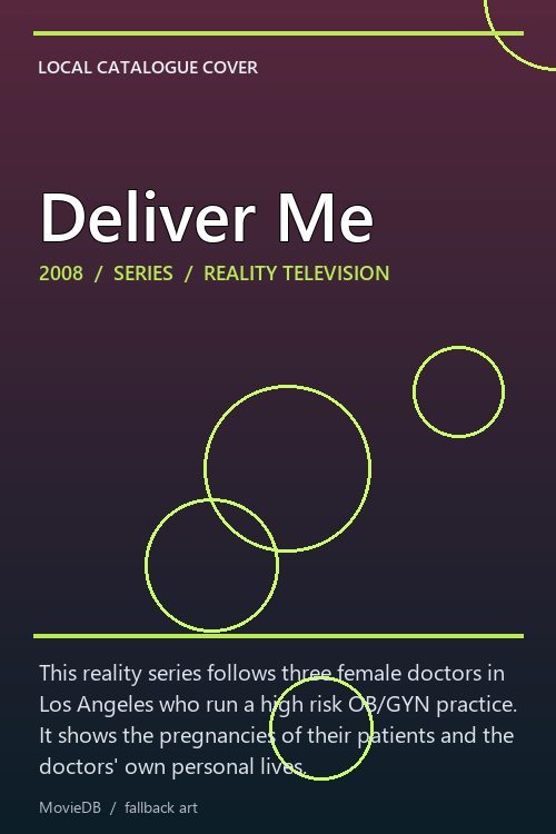 Deliver Me poster