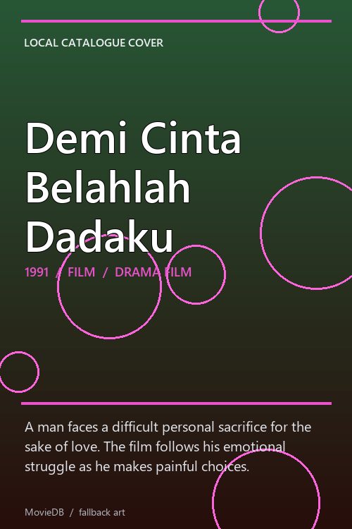 Demi Cinta Belahlah Dadaku poster