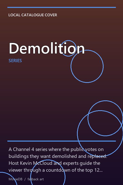 Demolition poster
