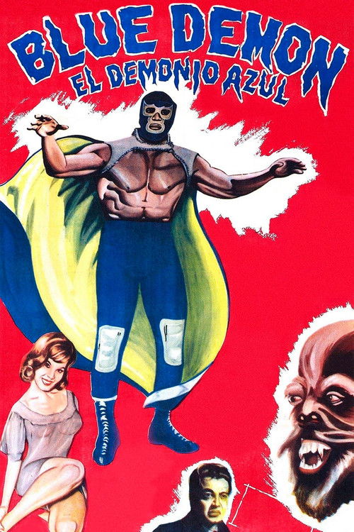 Demonio azul poster