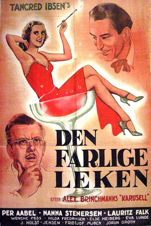 Den farlige leken poster