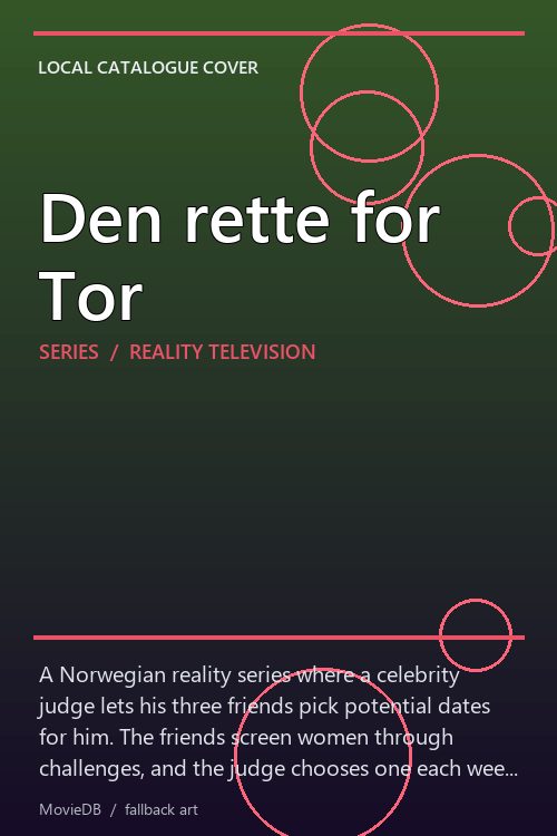 Den rette for Tor poster