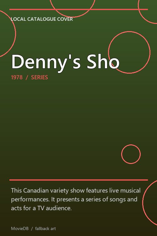 Denny's Sho poster
