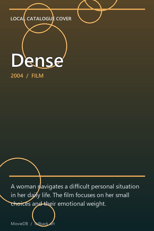 Dense poster