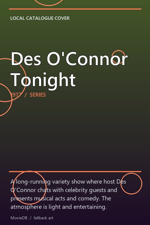 Des O'Connor Tonight poster