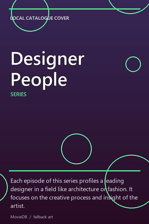 Designer People poster