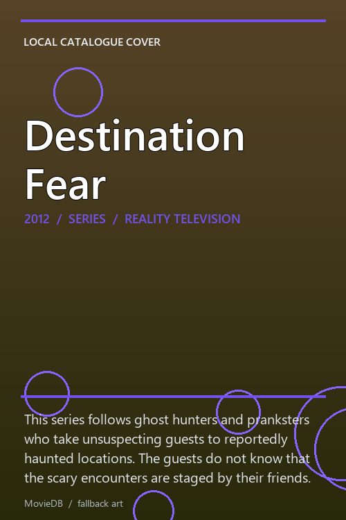 Destination Fear poster