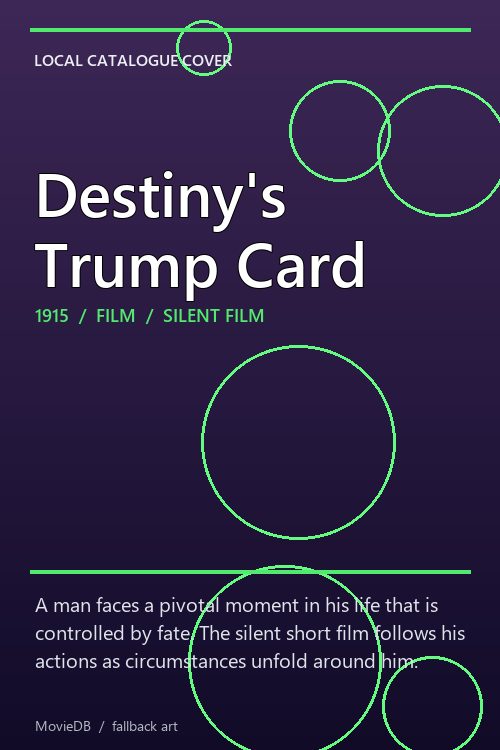 Destiny's Trump Card poster