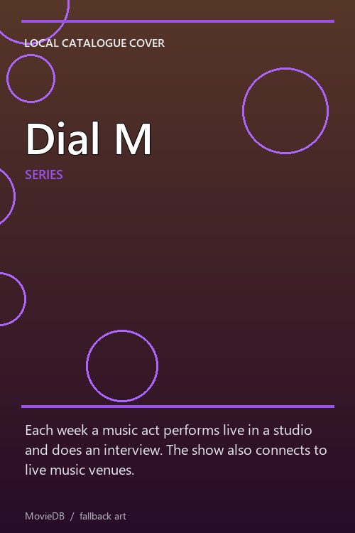 Dial M poster