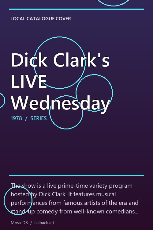 Dick Clark's LIVE Wednesday poster