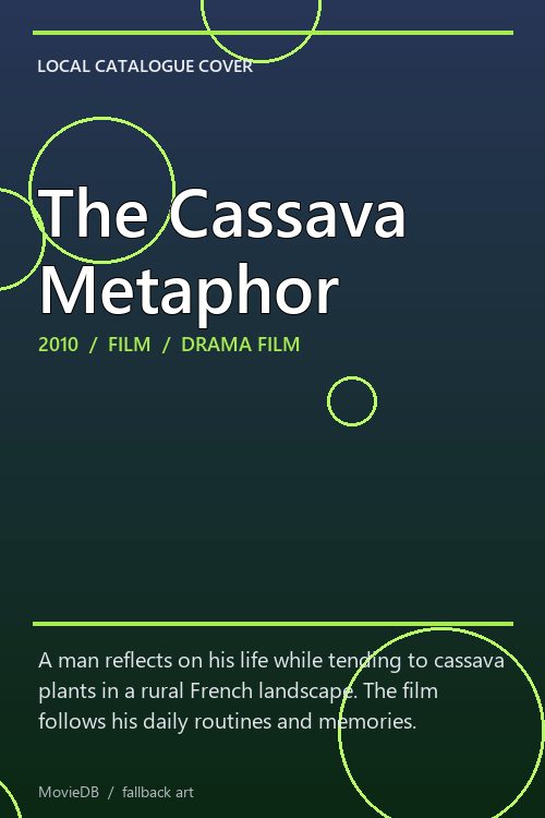 The Cassava Metaphor poster