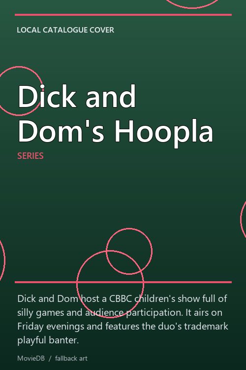 Dick and Dom's Hoopla poster