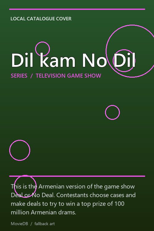 Dil kam No Dil poster