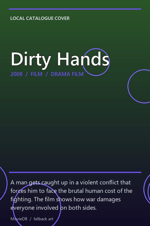 Dirty Hands poster