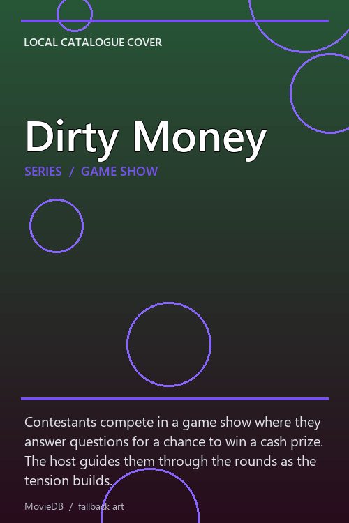 Dirty Money poster