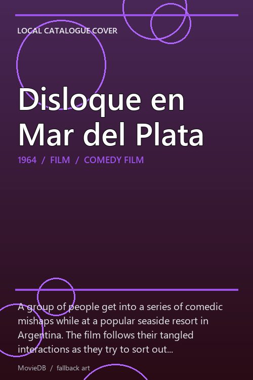 Disloque en Mar del Plata poster