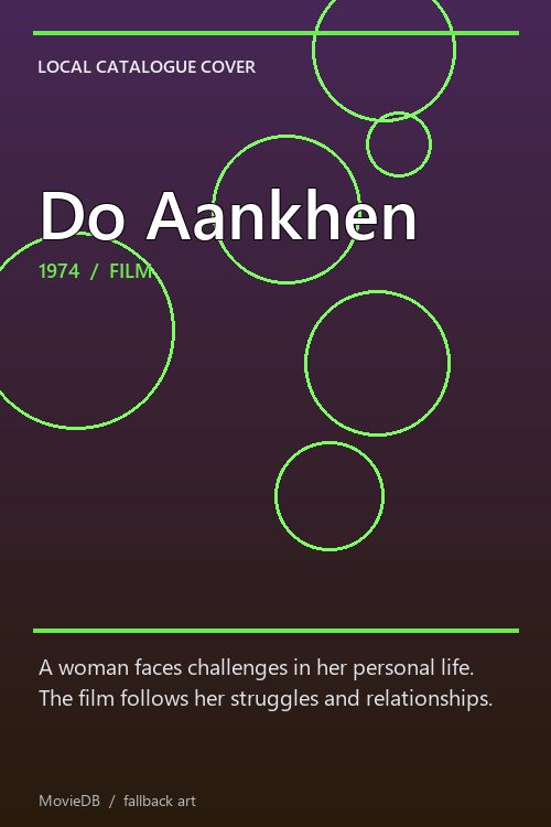Do Aankhen poster