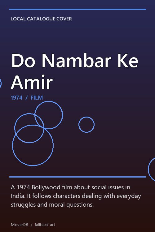 Do Nambar Ke Amir poster