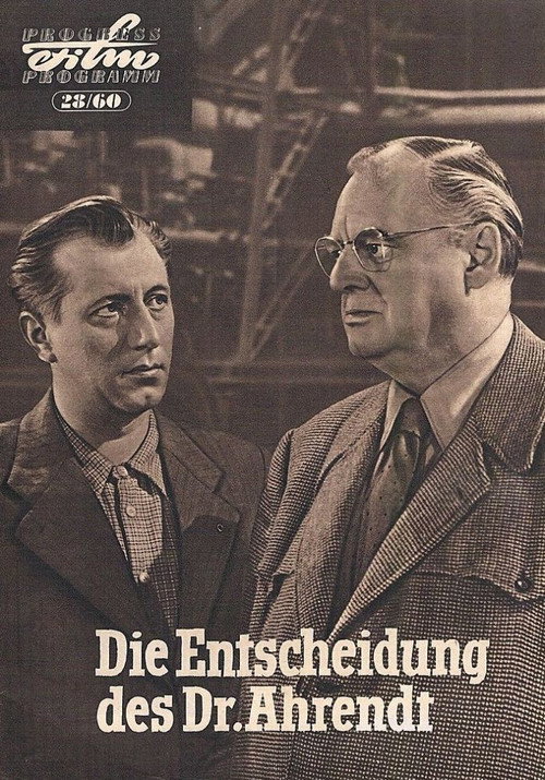 Doctor Ahrendt's Decision poster
