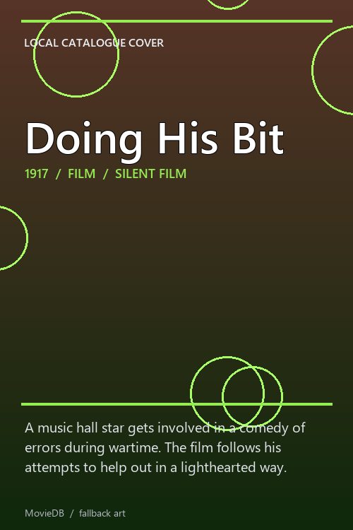Doing His Bit poster