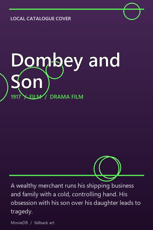 Dombey and Son poster