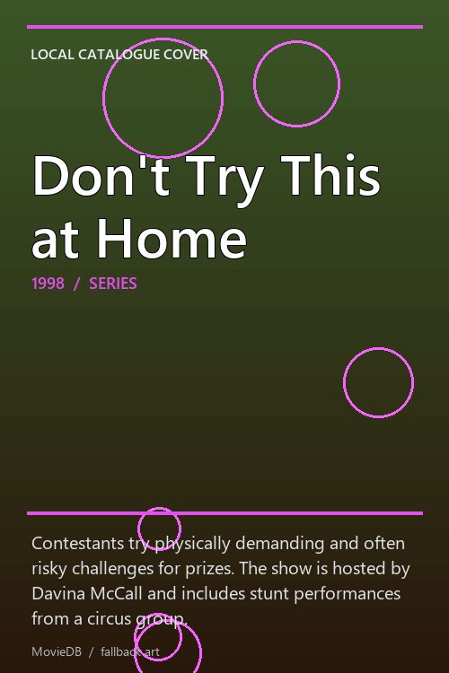 Don't Try This at Home poster