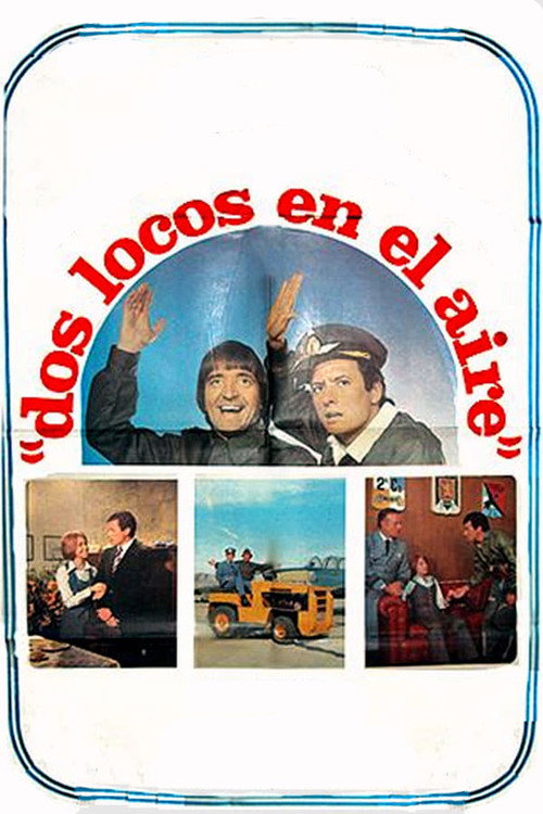 Dos locos en el aire poster