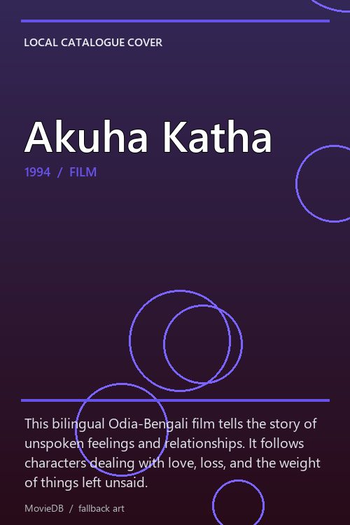 Akuha Katha poster