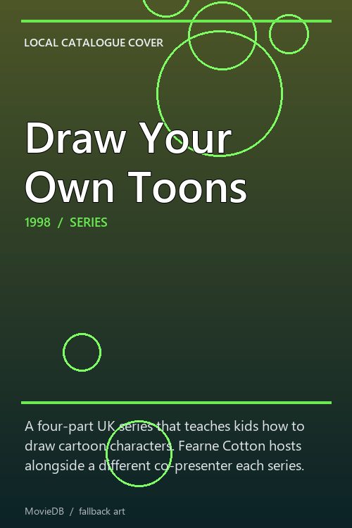 Draw Your Own Toons poster