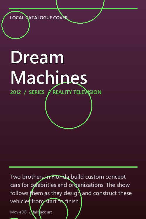 Dream Machines poster