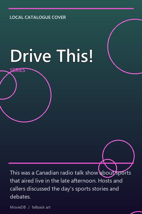 Drive This! poster