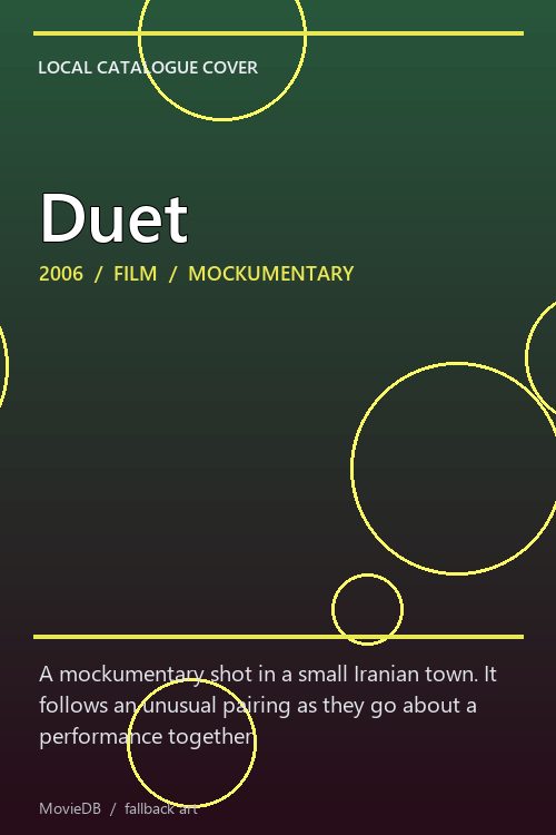Duet poster