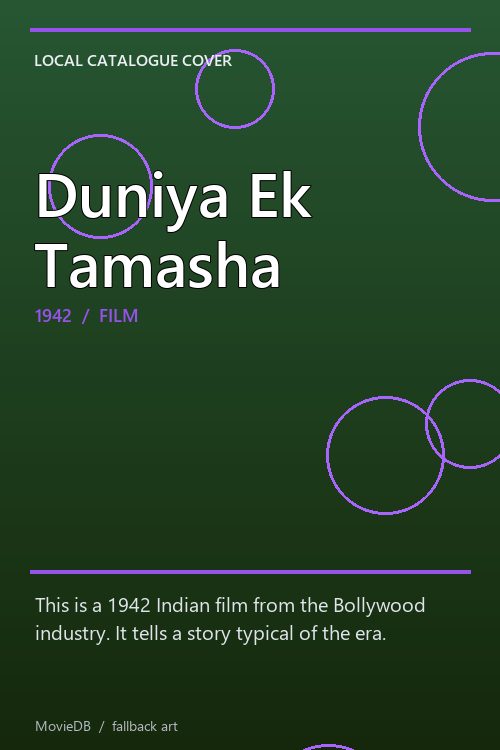 Duniya Ek Tamasha poster