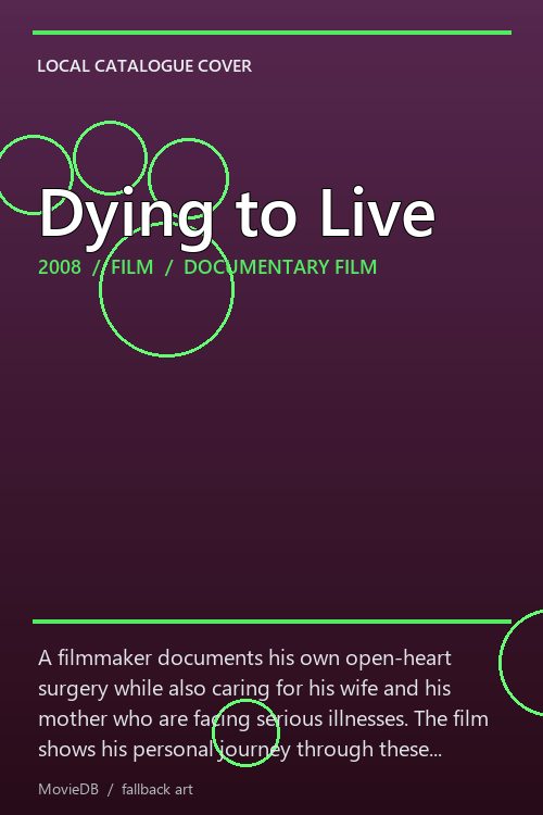 Dying to Live poster
