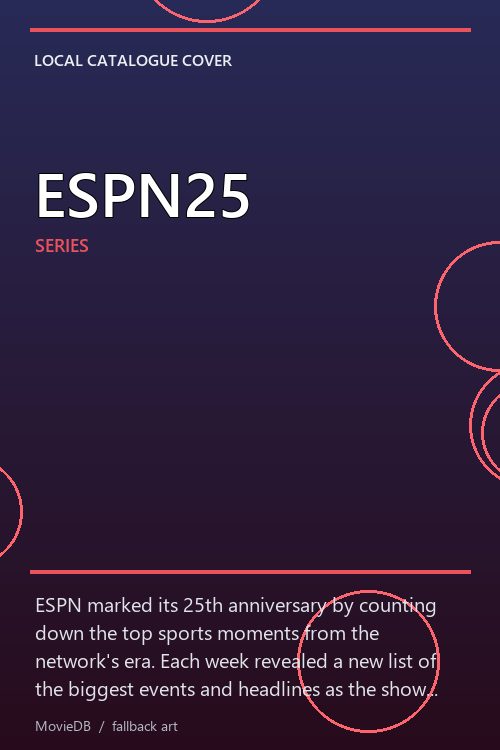 ESPN25 poster