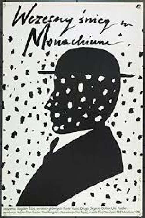 Early Snow in Munich poster
