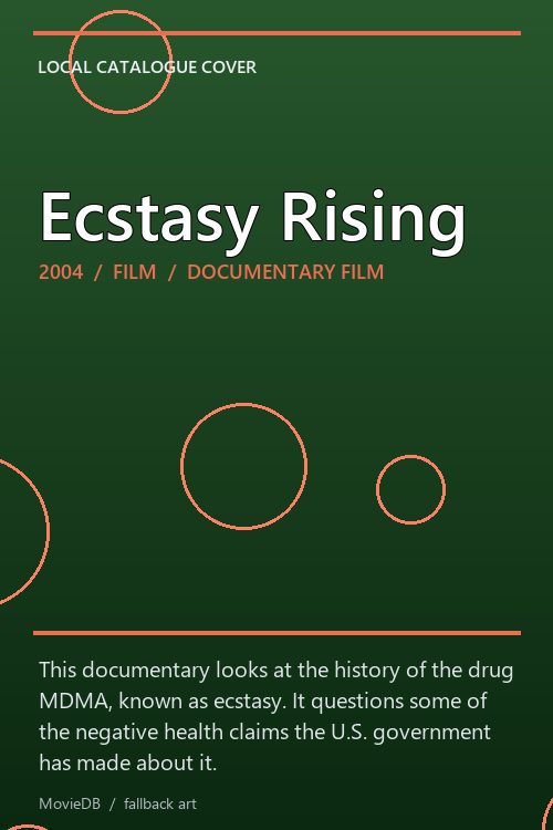 Ecstasy Rising poster