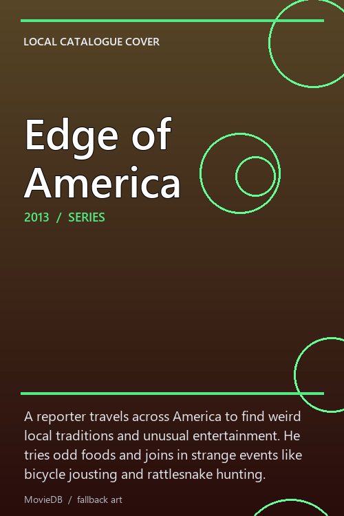 Edge of America poster